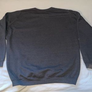Fruit of the Loom 3XL Gray Sweatshirt oversized!